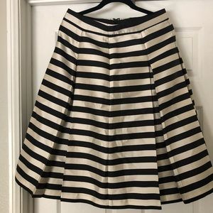 Halogen A Line Striped Skirt